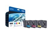 Mustepatruunat, värikasetit ja lisävarusteet - Brother LC985VALBPDR - Value Pack - 4-Pack (Balck Keltainen Cyan Magenta) Ink - Mustepatruuna Syaani - LC985VALBPDR