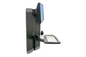 Näytön kiinnitys - Ergotron 9 tuuman pystynosto - 60-609-195