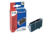 Mustepatruunat, värikasetit ja lisävarusteet - Pelikan INK CARTRIDGE Musta 13ML - Mustepatruuna musta - 339379