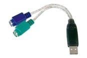 PS/2 kaapelit - DIGITUS DA-70118 - näppäimistön / hiiren sovitin - DA-70118