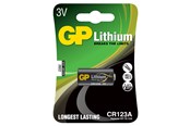 Akut ja akkukahvat - GP Photo Lithium CR123A - 3702