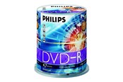 Tallennus - lisävarusteet - Philips DM4S6B00F - DVD-R x 100 - 4.7 GB - DM4S6B00F/00
