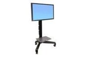 Seinäkiinnitys, AV-kiinnikkeet & AV-kalusteet - Ergotron Neo-Flex-mobiilimediakeskus VHD - Max 41 kg - recommended for 75" - 24-191-085