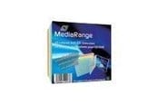 Tallennus - lisävarusteet - MediaRange Retail-Pack CD-Soft-Slimcase Color (5x4) - BOX37