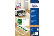 Paperit, valokuvapaperit ja tarrat - Avery Business cards white single-sided print 200g Quick & Clean™ - C32011-25