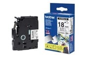 Paperit, valokuvapaperit ja tarrat - Brother TZEFX241 - Black on white Roll (1.8 cm x 8 m) - TZEFX241