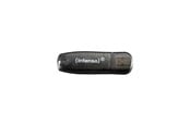 USB-tikku - Intenso Rainbow Line USB Drive - Musta - 16GB - USB-tikku - 3502470