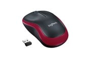 Hiiret - Logitech M185 Wireless - Hiiri - Optinen - 3 painiketta - Punainen - 910-002237