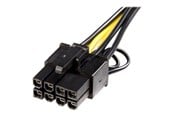Sisäiset virtakaapelit - StarTech.com PCI Express 6-nastainen liitin 8-nastaiseksi. - PCIEX68ADAP