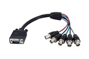 Näyttökaapeli - StarTech.com Coax HD15 VGA to 5 BNC - VGABNCMF1