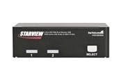 KVM-kytkimet - StarTech.com 2-porttinen DVI VGA -kaksoisnäyttö KVM-kytkin USB:llä ja äänellä - SV231DDVDUA