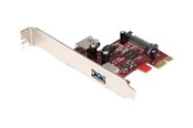 Ohjainkortit - StarTech.com 2-porttinen PCI Express SuperSpeed USB 3.0 -kortti - PEXUSB3S11