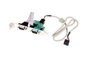 Verkkokortit (verkkosovittimet, tulostuspalvelimet jne.) - StarTech.com 24 tuuman sisäinen USB-emolevy - ICUSB232INT2