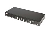 KVM-kytkimet - StarTech.com 8-portin 1U-räkkiin asennettava USB-KVM-kytkentäsarja OSD:llä ja kaapeleilla - SV831DUSBUK