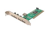 Ohjainkortit - LogiLink PCI Card USB 2.0 4+1 Port - USB-adapter - PC0028