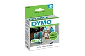 Paperit, valokuvapaperit ja tarrat - DYMO Dymo LW pienet monikäyttötarrat, 25 mm x 25 mm, 750 tarran rulla, itseliimautuva, LabelWriter-tarratulostimille, aito - S0929120