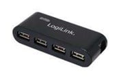 USB hub - LogiLink UA0085 USB hub - 4 porttia - USB 2.0 - Musta - UA0085