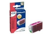 Mustepatruunat, värikasetit ja lisävarusteet - Pelikan C39 - Mustepatruuna Magenta - 4103260