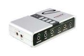 Äänikortit - Deltaco DELOCK USB-äänilaatikko 7.1 - 61803