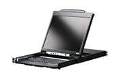 Näyttö - 19" ATEN CL5800 kaksiraitainen LCD-KVM-konsoli - CL5800N