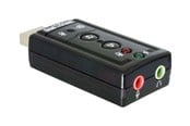 Äänikortit - DeLOCK USB-äänisovitin 7.1 - 61645