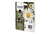 Mustepatruunat, värikasetit ja lisävarusteet - Epson 18 Ink Cartridge - Musta - C13T18014010