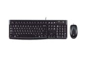 Näppäimistöt - Logitech MK120-työpöytä - Yhdysvallat - Näppäimistö ja Hiirisetti - Englanti (US) - Musta - 920-002562