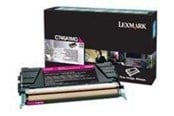 Mustepatruunat, värikasetit ja lisävarusteet - Lexmark Toneri - Laser värikasetti Magenta - C746A1MG