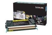 Mustepatruunat, värikasetit ja lisävarusteet - Lexmark C746A1YG Keltainen - Laser värikasetti Keltainen - C746A1YG