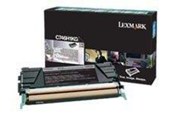 Mustepatruunat, värikasetit ja lisävarusteet - Lexmark C746H1KG Musta - Laser värikasetti musta - C746H1KG