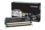 Mustepatruunat, värikasetit ja lisävarusteet - Lexmark X746H1KG Musta - Laser värikasetti musta - X746H1KG