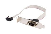 Rinnakkais- / Sarjakaapelit - StarTech.com Serial Port Bracket - 1port - PLATE9MLP