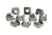 Räkit - Rack - StarTech.com M6-häkkimutterit palvelinkaappikaapeleille - CABCAGENUTS6