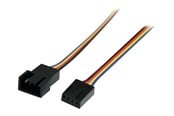 Virtakaapelit (ulkoinen) - StarTech.com 12in 4 Pin Fan Power Extension Cable - FAN4EXT12