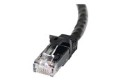 Verkkokaapelit - StarTech.com LeSnagless Cat6 UTP -liitäntäkaapeli - N6PATC10MBK