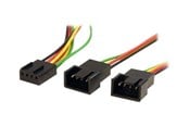 Virtakaapelit (ulkoinen) - StarTech.com 12in 4 Pin Fan Power Splitt - FAN4SPLIT12