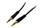 Audiokaapelit - StarTech.com Slim 3.5mm Stereo Audio Cab - MU10MMS