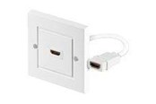 Lisätarvikkeet - MicroConnect Connect stikkontakt - HDMWALL1