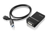 Näyttökaapeli - Lenovo USB 3.0 - DVI/VGA-näyttösovitin - 0B47072