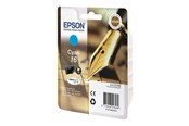 Mustepatruunat, värikasetit ja lisävarusteet - Epson 16 mustekasettia - C13T16224010