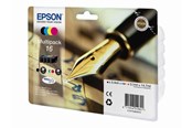 Mustepatruunat, värikasetit ja lisävarusteet - Epson 16 Ink Cartridge Multi  - CMYK - C13T16264010