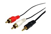 Audiokaapelit - StarTech.com Stereo äänikaapeli - 3,5 mm - MU3MMRCA