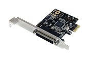 Verkkokortit (verkkosovittimet, tulostuspalvelimet jne.) - StarTech.com 2S1P PCI Express -sarja- ja rinnakkaiskortti, jossa on erillinen kaapeli. - PEX2S1P553B