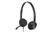 Kuulokkeet - Logitech H340 USB Headset - Black - 981-000475