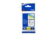 Paperit, valokuvapaperit ja tarrat - Brother TZe 221 - Musta On Valkoinen - Roll (0.9 cm x 8 m) - TZE221