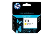 Mustepatruunat, värikasetit ja lisävarusteet - HP 711 / CZ132A Keltainen Ink - CZ132A