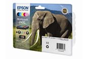 Mustepatruunat, värikasetit ja lisävarusteet - Epson 24XL High Kapasiteetti 6-Pack (Black Keltainen Cyan Magenta Light-Magenta Light-Cyan) Ink - Mustepatruuna Syaani, magenta, keltainen, Vaalea Syaani, Vaalea Keltainen - C13T24384010