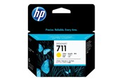 Mustepatruunat, värikasetit ja lisävarusteet - HP 711 / CZ136A 3-pakkaus - Mustepatruuna Keltainen - CZ136A