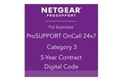 Palvelu ja tuki  - Netgear ProSupport OnCall 24x7 Kategoria 3 - teknisk understøtning - PMB0353-10000S