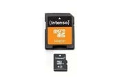 Muistikortti - Intenso Micro SD -kortti sovittimella - 4GB - 3403450